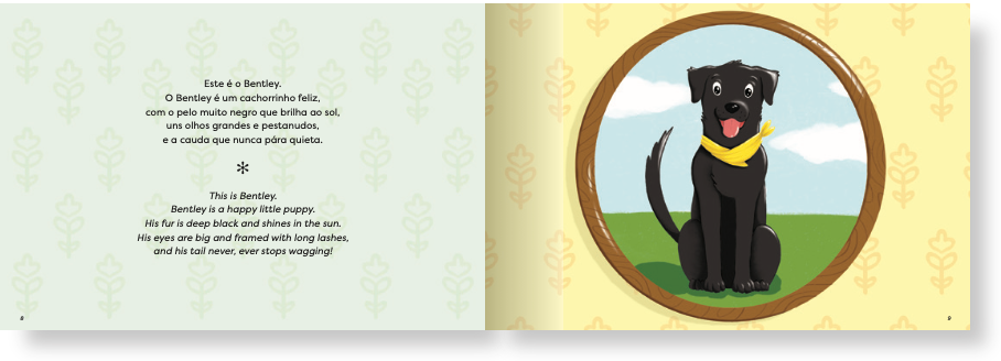 Bentley e a menina que tinha medo de cães | Bentley and the little girl who was afraid of dogs